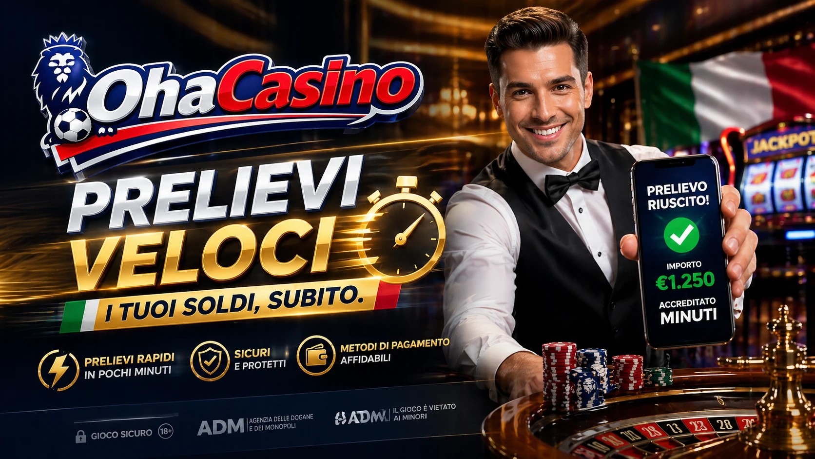 Prelievi Rapidi OhaCasino